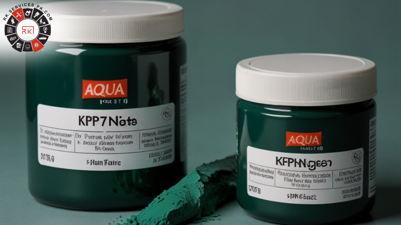 AQUA-TINT KP 7  GREEN PASTE